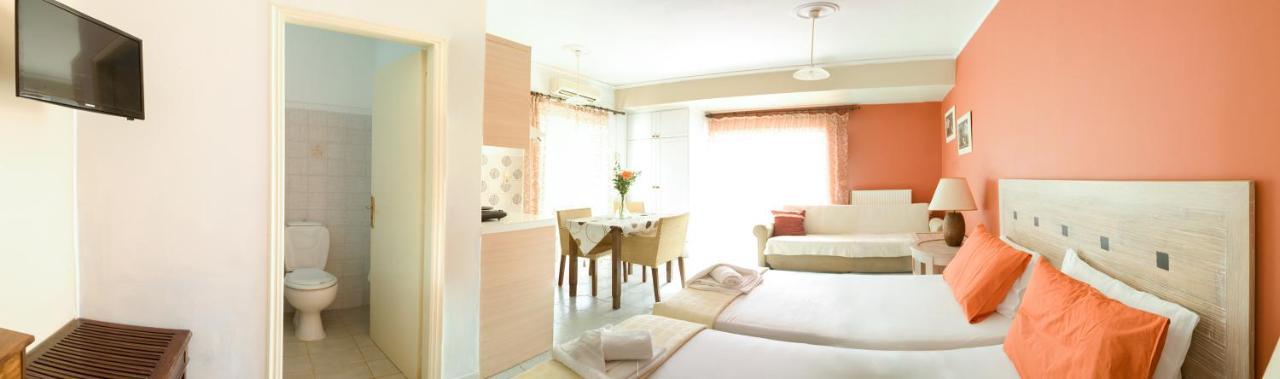 Sunny Apartments - Ex Zoi Studios ダラトソ エクステリア 写真